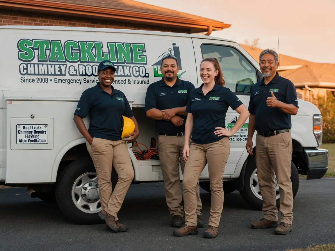 Chimney flashing repair company in Beaver, OH